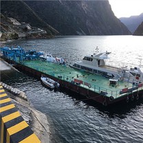 Produktionsplattform für Fischereibergbau